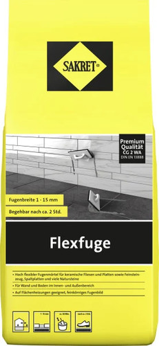 Sakret flexfuge 15 mm - -,