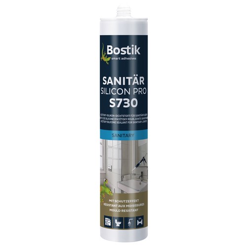 Bostik s730 sanitär silikon - s730,